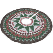 Pine Kone kerstboomrok Kerstboom Rok (Gekanteld)