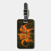 "Pine Lily" Bagagelabel (Voorkant verticaal)