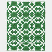 Pine Mandala Fleece Blanket (3 Sizes) (Voorkant)