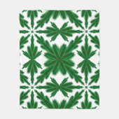 Pine Mandala Fleece Blanket (3 Sizes) (Voorkant)