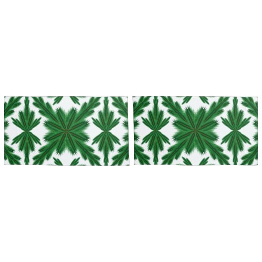 Pine Mandala King Pillowcases Kussensloop (Achterkant-Set)