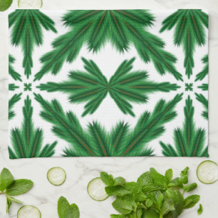 Pine Mandala Kitchen Towel Theedoek