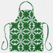 Pine Mandala Large Apron Schort (Voorkant)