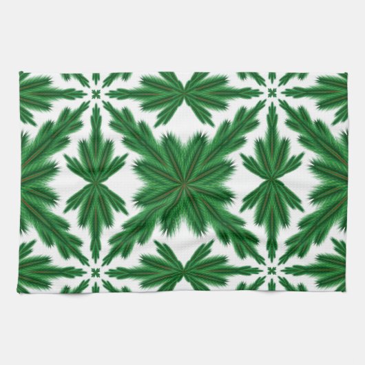Pine Mandala Serviette de cuisine (Horizontal)