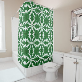 Pine Mandala Shower Curtain Douchegordijn