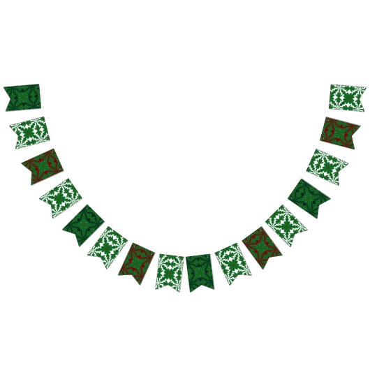 Pine Mandalas Swallowtail Bunting Banner (Alle)