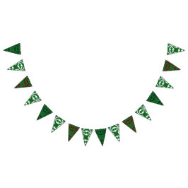 Pine Mandalas Triangle Bunting Banner