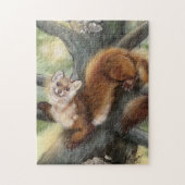 Pine Marten Legpuzzel (Verticaal)