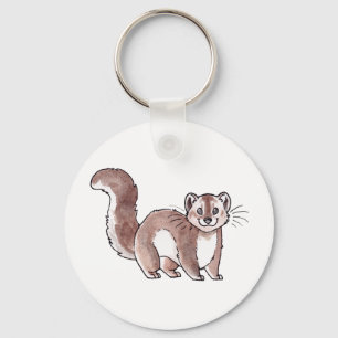 Pine Marten Sleutelhanger