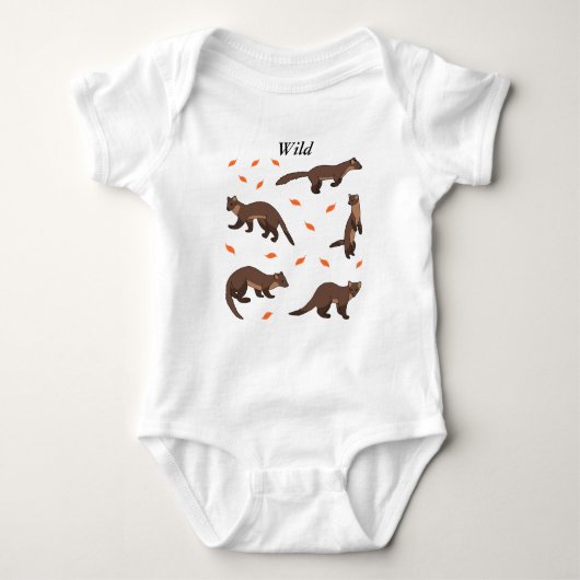 Pine Martens Romper (Voorkant)