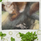 Pine Martin Theedoek (Gevouwen)
