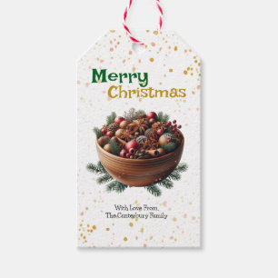 Pine Natuur Potpourri Bowl Christmas Cadeaulabel