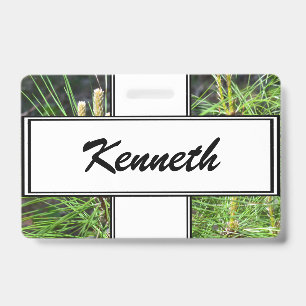 Pine Needles door Kenneth Yoncich Badge