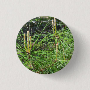 Pine Needles van Kenneth Yoncich Ronde Button 3,2 Cm