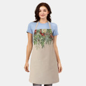 Pine Poinsettia Red Flower Schort (Gedragen)