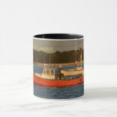 Pine Point Black 11 oz Ringer Mug (Centre)
