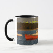 Pine Point Black 11 oz Ringer Mug (Gauche)