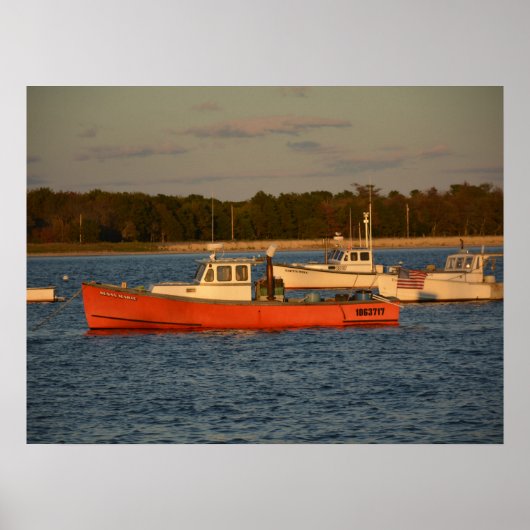 Pine Point Maine 24" x 18", Poster (Devant)