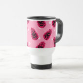 Pine rose cônes café Mug (Devant droit)