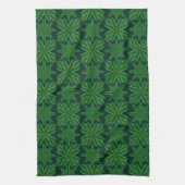 Pine Snowflakes Forêt Serviette cuisine (Vertical)