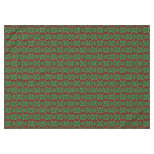 Pine Snowflakes Garnet Nappe (3 Tailles) (Devant (Horizontal))