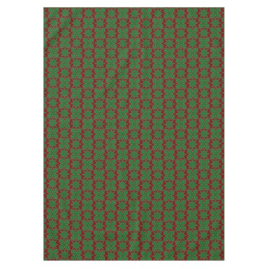 Pine Snowflakes Garnet Nappe (3 Tailles) (Devant)