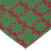 Pine Snowflakes Garnet tafelkleed (3 maten) (Gekanteld)