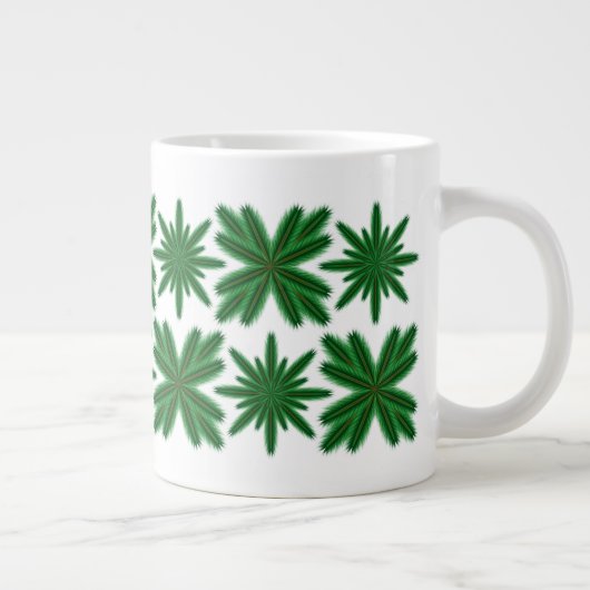 Pine Snowflakes Jumbo Mug (Droite)