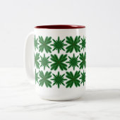 Pine Snowflakes Mok 15oz. (Voorkant links)