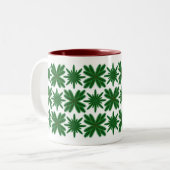 Pine Snowflakes Mug 11oz. (Devant gauche)