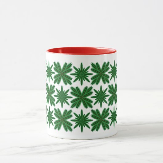 Pine Snowflakes Mug 11oz. (Centre)