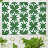 Pine Snowflakes Serviette de cuisine (Plié)