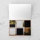 Pine Tree 5 Afbeelding Vakantie Kaart (Binnen)