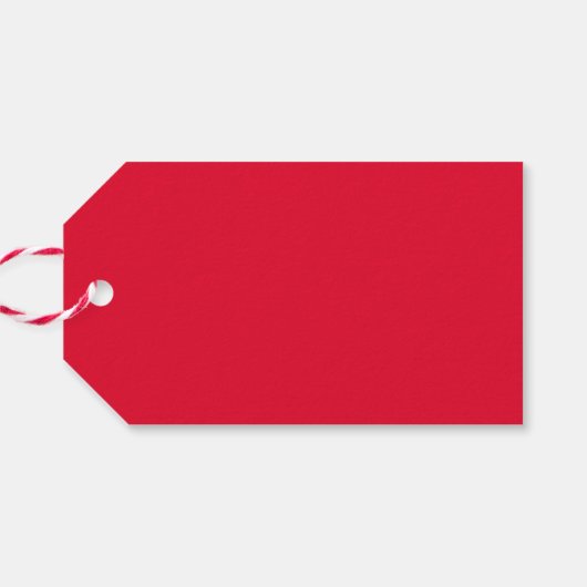 Pine Tree Aangepaste tekst Sjabloon Vrolijk kerstf Cadeaulabel (Achterkant Horizontaal)