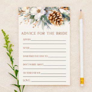 Pine Tree advies voor het bruid Vrijgezellenfeest Briefpapier