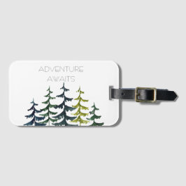 Pine Tree | avontuurtijd     Bagagelabel