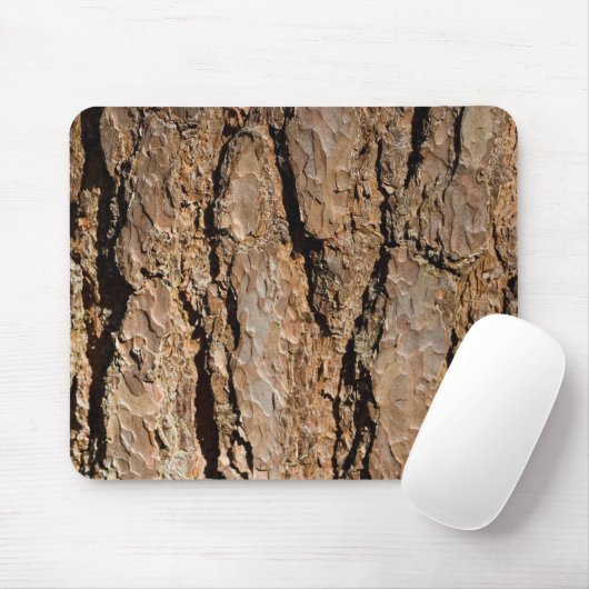 Pine Tree Bark Mousepad Muismat (Met muis)