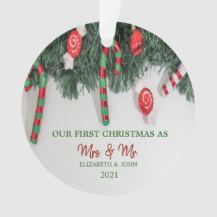 Pine Tree Branches Candy, Notre premier Noël