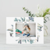 Pine Tree Branches Foto SEASON'S GREETINGS (Staand voorkant)