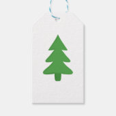 Pine Tree Cadeaulabel (Voorkant)