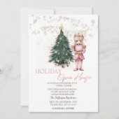 Pine Tree, Cadeaus, Stars Notenkraker Open Huis Kaart (Voorkant)