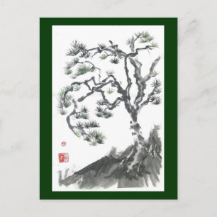 Pine Tree Dance Briefkaart
