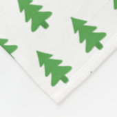 Pine Tree Fleece Deken (Hoek)
