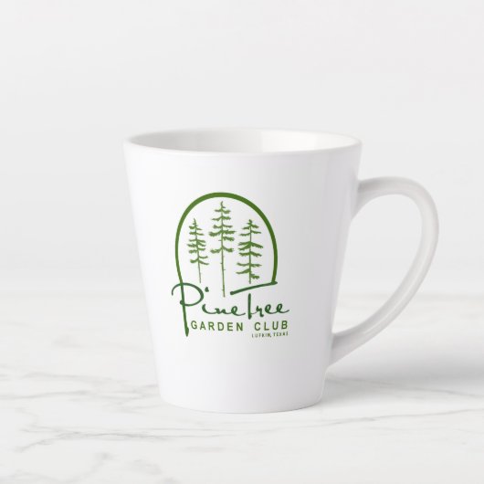 Pine Tree Garden Club Latte Mok (Rechts)