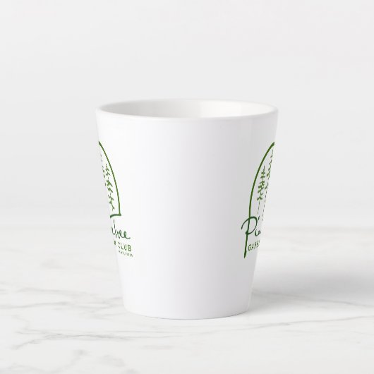 Pine Tree Garden Club Latte Mok (Voorkant)
