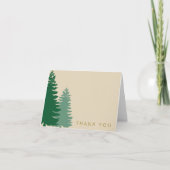 Pine Tree Gold Generic Bedankt (Voorkant)