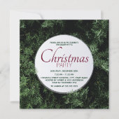 Pine Tree-kerstfeest Kaart (Voorkant)