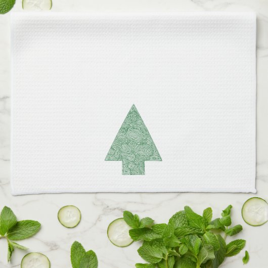PIne Tree Kitchen Towel Theedoek (Gevouwen)