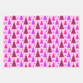 Pine Tree Land Winter Kerstmis Inpakpapier Vel (Voorkant 2)