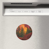 Pine Tree Magnet Magneet (Insitu (Vaatwasser))